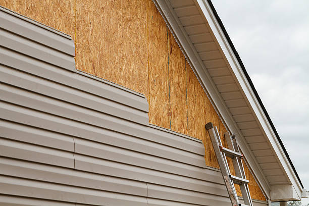 Professional Siding Contractor technician working in Salem, WV